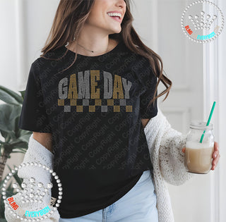 Game Day Arch with Checkerboard Spangle Transfer #32175