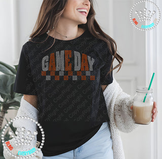 Game Day Arch with Checkerboard Spangle Transfer #32175