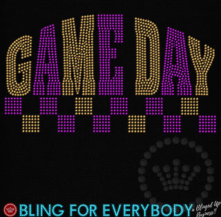 Game Day Arch with Checkerboard Spangle Transfer #32175