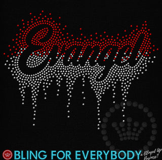 Evangel Scatter with Drip Straight Split Spangle Transfer #32251