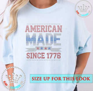 American Made Since 1776 Spangle Transfer