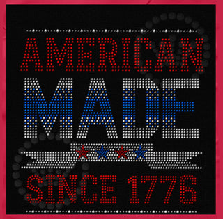 American Made Since 1776 Spangle Transfer