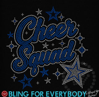 Cheer Squad Stars and Sparkles Spangle Transfer