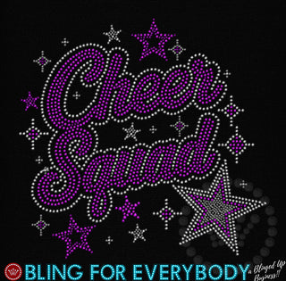 Cheer Squad Stars and Sparkles Spangle Transfer