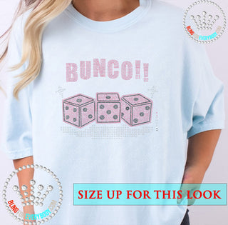 Bunco Dice Spangle Transfer