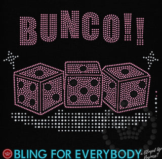 Bunco Dice Spangle Transfer