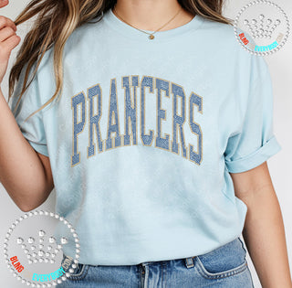 Prancers Oversize Arch Spangle Transfer