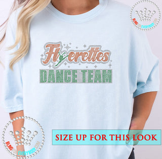 Flyerettes Dance Team Spangle Transfer