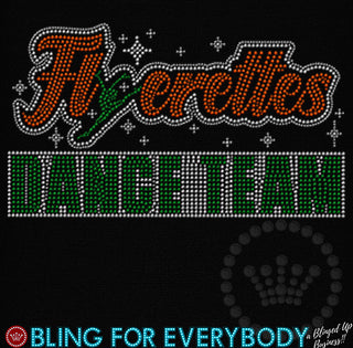 Flyerettes Dance Team Spangle Transfer