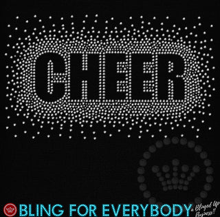 Cheer Knockout Scatter Spangle Transfer