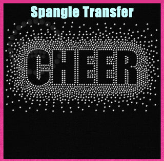 Cheer Knockout Scatter Spangle Transfer
