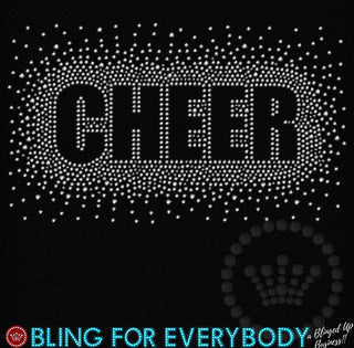 Cheer Knockout Scatter Spangle Transfer