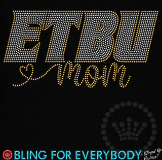 ETBU Mom Spangle Transfer
