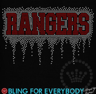 Rangers Athletic Drip Spangle Transfer