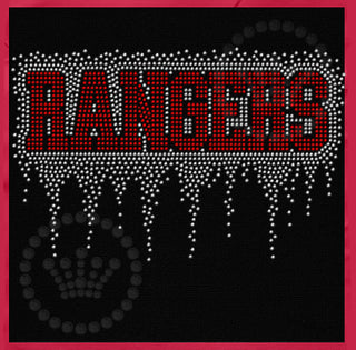 Rangers Athletic Drip Spangle Transfer