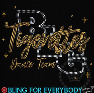 BLG Tigerettes Spangle Transfer