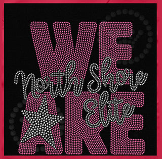 We Are North Shore Elite Spangle Transfer