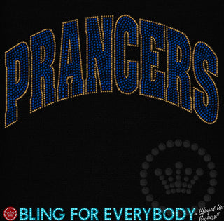 Prancers Oversize Arch 11-inch Spangle Transfer