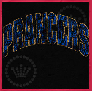 Prancers Oversize Arch 11-inch Spangle Transfer