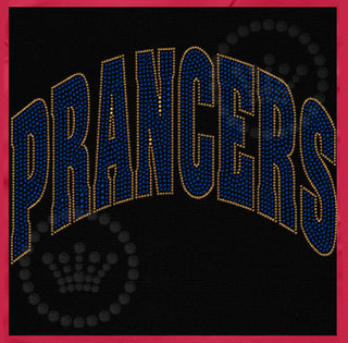 Prancers Oversize Arch 12-inch Spangle Transfer
