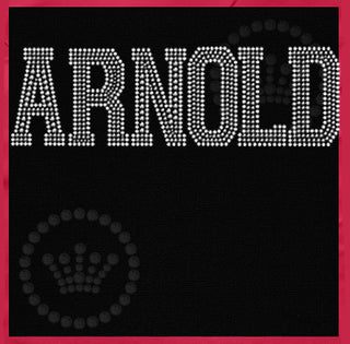 ARNOLD Athletic Spangle Transfer