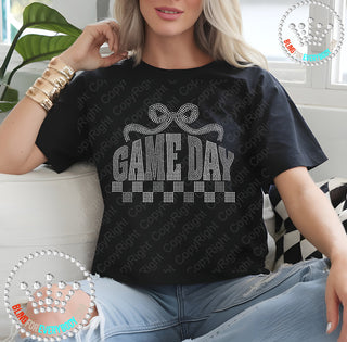Game Day Arch with Bow Spangle Transfer