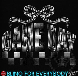 Game Day Arch with Bow Spangle Transfer
