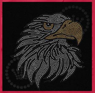 Eagle Head Spangle Transfer