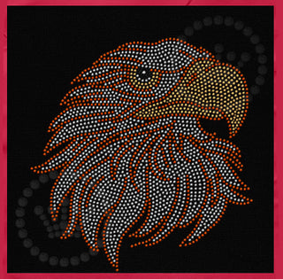 Eagle Head Spangle Transfer