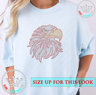 Eagle Head Spangle Transfer