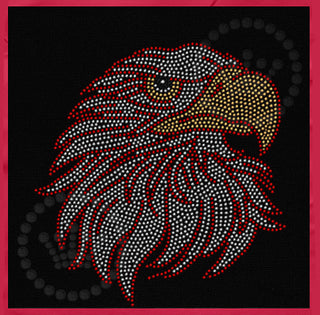 Eagle Head Spangle Transfer