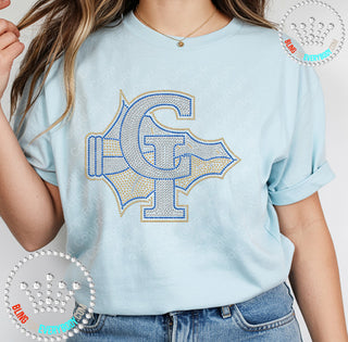 Carlisle Indians Logo Spangle Transfer