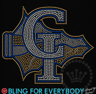 Carlisle Indians Logo Spangle Transfer