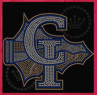 Carlisle Indians Logo Spangle Transfer