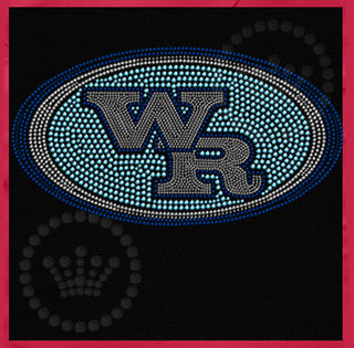 West Rusk Raiders Logo Spangle Transfer