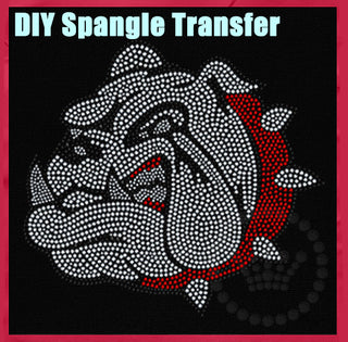 Bf Bulldog Spangle Transfer
