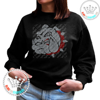 Bf Bulldog  Spangle Bling Unisex Sweatshirt #4072