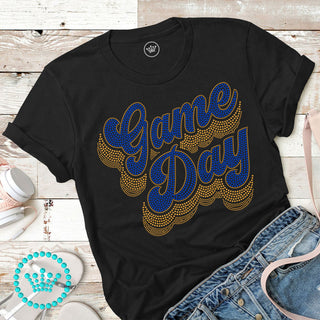 Game Day Groovy Script ROYAL Spangle Transfer #4080