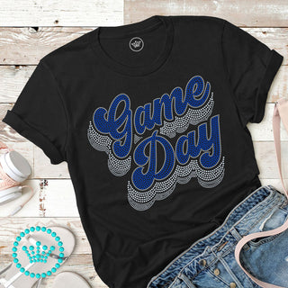 Game Day Groovy Script ROYAL Spangle Transfer #4080