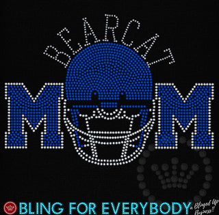 Bearcat Football Mom Spangle Transfer