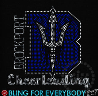 Brockport Cheerleading Spangle Transfer