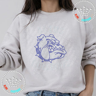 Altus Bulldogs Spangle Bling Unisex Sweatshirt #4283