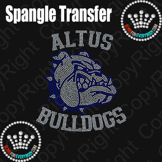 Altus Bulldogs Spangle Transfer