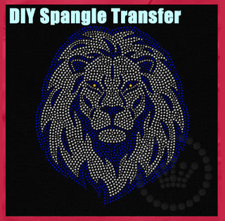 Lion Head Spangle Transfer