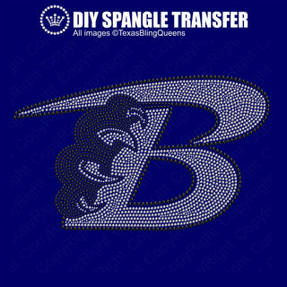 Beckville B Spangle Transfer #4356
