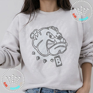 Beck Bulldogs Spangle Bling Unisex Sweatshirt #4564