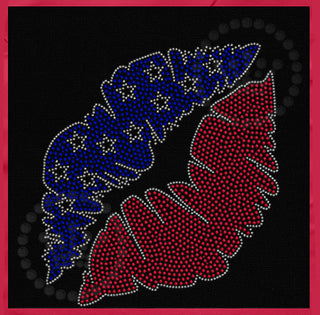 American Kiss Spangle Transfer #5082