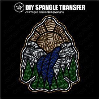 Arrowhead Country Spangle Transfer #5126