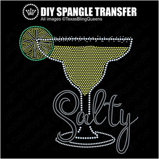 Salty Margarita Spangle Transfer #5140