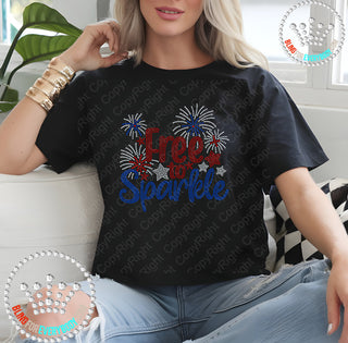 Free to Sparkle Spangle Transfer